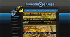 Desktop Screenshot of bunkergames.net